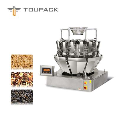 1.5 کیلو وات MCU کنترل دستگاه بسته بندی چند هد برای دانه های قهوه