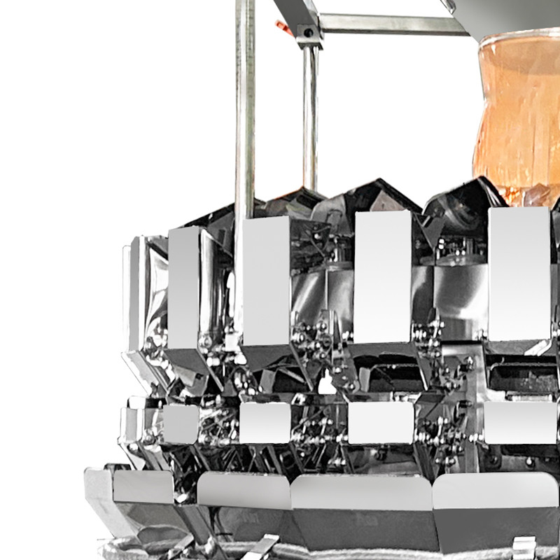 14 Hopper Multihead Weigher اتوماتیک Doypack بسته بندی ماشین نیتروژن چیپس ذرت بسته بندی ماشین