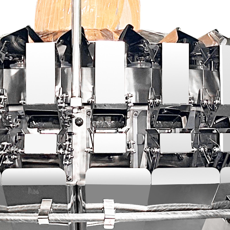 14 Hopper Multihead Weigher اتوماتیک Doypack بسته بندی ماشین نیتروژن چیپس ذرت بسته بندی ماشین