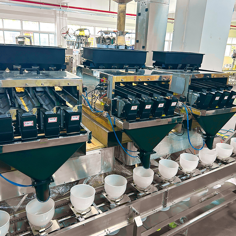 دستگاه بسته بندی مواد غذایی طوطی اتوماتیک چند سر وزنه 10g-1000g