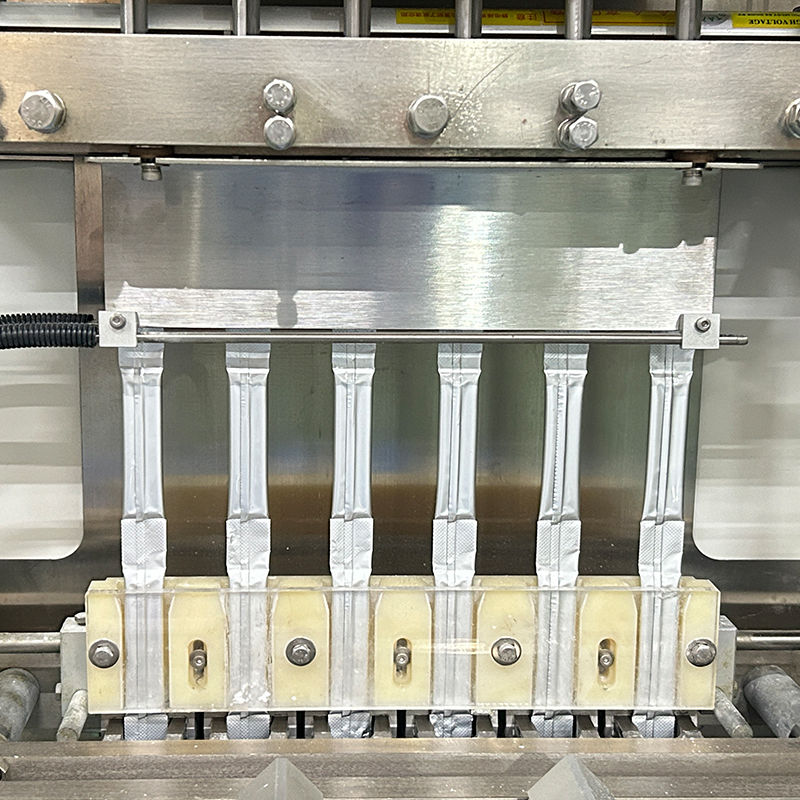 دستگاه بسته‌بندی خودکار چند خطی ساشه استیک، خط چند خطی، دستگاه بسته‌بندی عمودی کیسه پاکتی با مهر و موم 4 طرفه