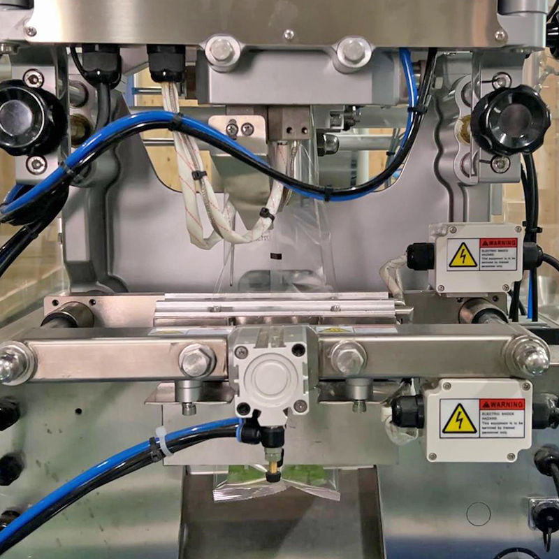 200g 500g Granule Packing Machine Full Automatic VFFS Weighing Seal Poch Bag Packaging Candy Snack Nitrogen Packing Machine ماشین بسته بندی نوتروژنی برای شیرینی ها و میان وعده ها