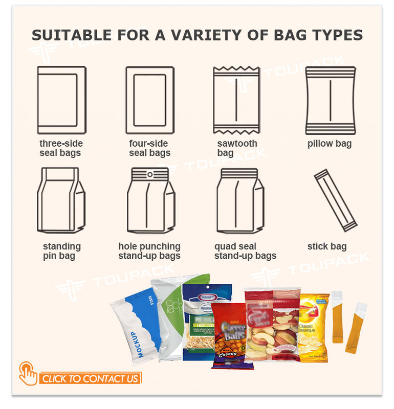 سیب زمینی اتوماتیک چیپس چند سر وزنه دار سیستم وزن میگو ماشین بسته بندی فرانسوی پف کردن مواد غذایی دستگاه بسته بندی دانه