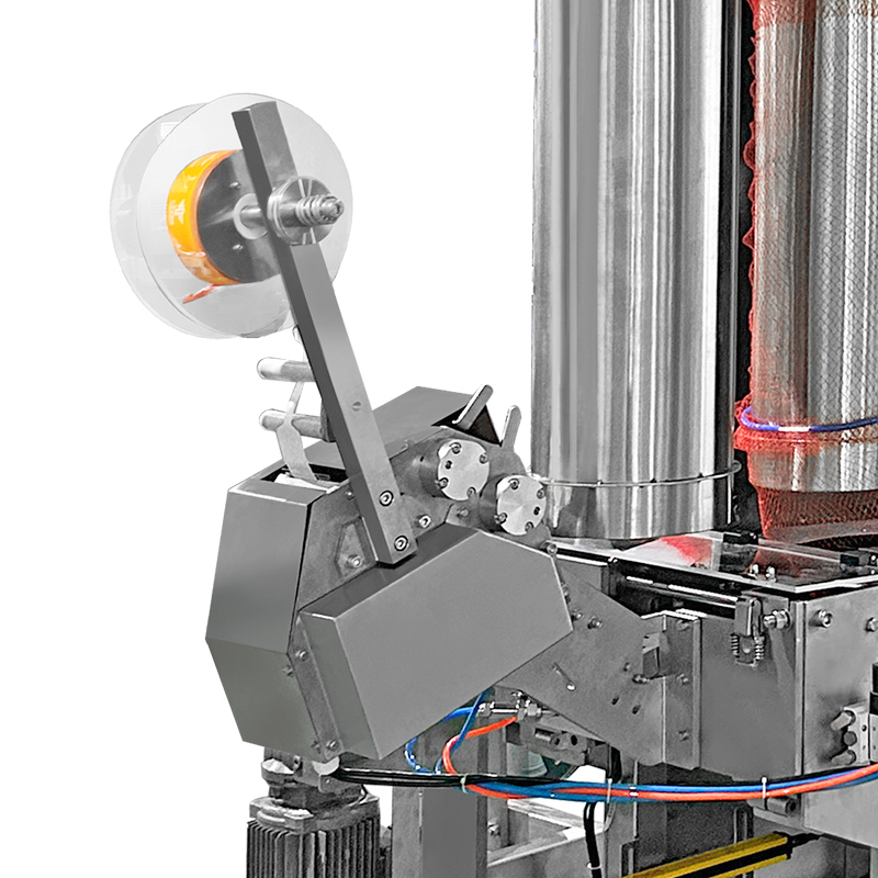 دستگاه بسته بندی و وزن کامل اتوماتیک کیسه شبکه ای برای سبزیجات سیب زمینی پرتقال و میوه