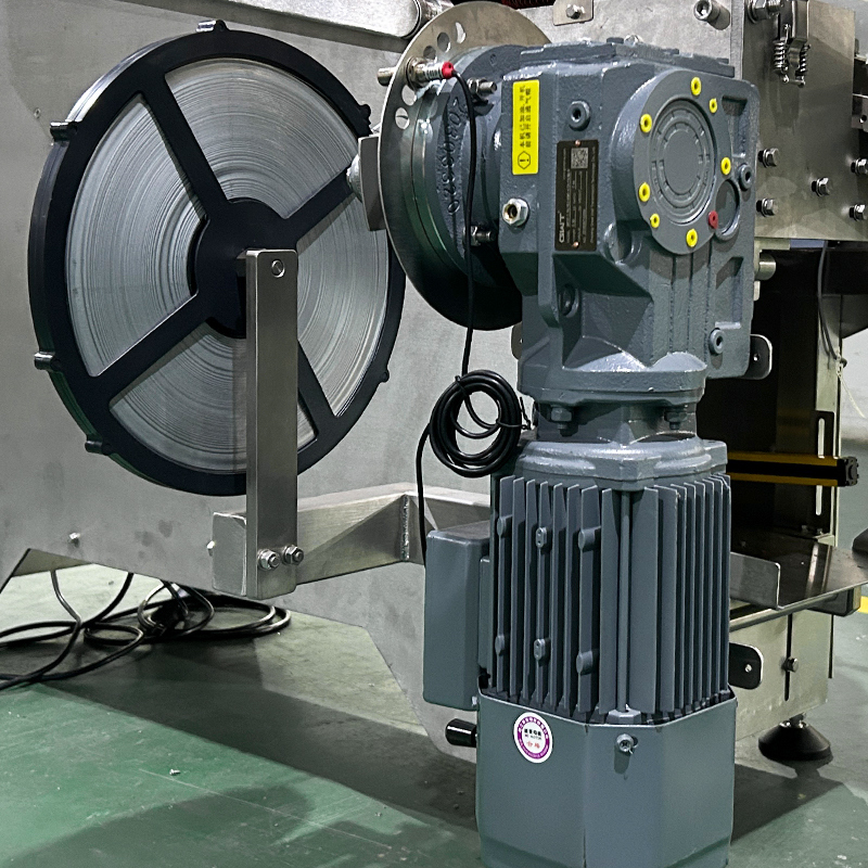 دستگاه بسته‌بندی کیسه توری انار با وزن‌کشی چند سر، دستگاه بسته‌بندی کیسه توری زنجبیل، پیاز، سیر