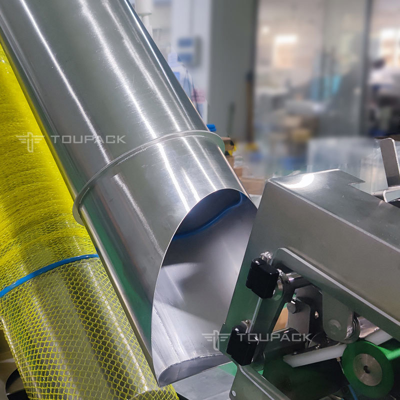 نیمه اتوماتیک بادام زمینی نارنجی میوه و سبزیجات سیب زمینی سیر پیاز میش شبکه کیسه کیسه ماشین