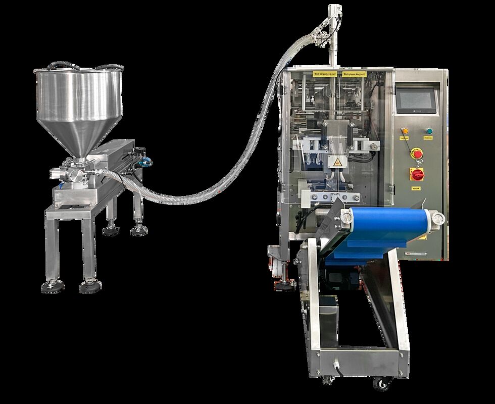 ماشین‌آلات بسته‌بندی و پرکن مایعات، ساشه، کیسه، قهوه، آبمیوه، سس، رب گوجه‌فرنگی، کچاپ، مربای توت‌فرنگی