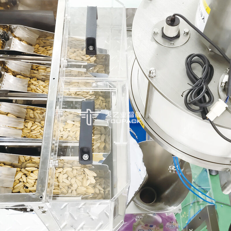 دستگاه بسته بندی پودر ادویه 100 گرم 200 گرم 500 گرم تجهیزات بسته بندی پودر فلفل قرمز دستگاه پرکن و آب بندی پودر