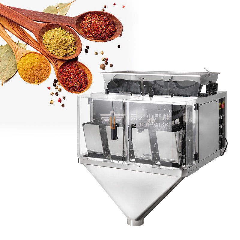 ماشین خودکار پرکننده ادویه جات پودر مواد غذایی پودر پروتئین پیش ساخته کیسه کیسه انتخاب پر کردن مهر بسته بندی ماشین برای کیسه پیش ساخته