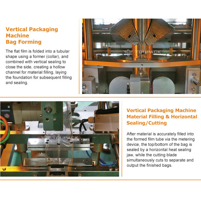 ماشین خودکار وزن و بسته بندی غذاهای ناشتایی برای چیپس آجیل دانه های شیرین 5-200g خط بسته بندی سنسور دیجیتال با سرعت بالا