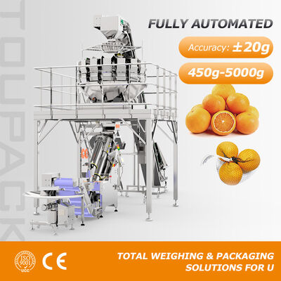 دستگاه بسته بندی کیسه خالص TOUPACK از توزین تا بسته بندی - یک راه حل کامل خودکار