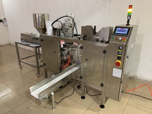 دستگاه بسته بندی کیسه ای از پیش ساخته مینی غذای حیوانات خانگی تجهیزات آب بندی پرکننده