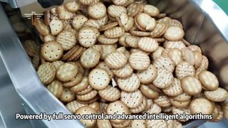 تولید کننده دستگاه بسته بندی VFFS سروو برای کاربردهای بسته بندی مواد غذایی گرانول با سرعت بالا