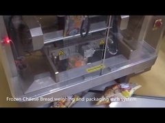 [TOUPACK] Frozen Cheese Bread weighing and packaging with system