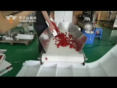 دستگاه توزین و بسته بندی خط تولید پرکننده خطی گیلاس توزین چند سر میوه TOUPACK