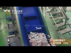 200 گرمی یکبار مصرف کلاه دوش چند سر وزن کننده مواد غذایی بسته پلاستیکی ماشین وزن خودکار