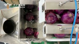 خط بسته بندی کیسه توری پیاز - توزین با سرعت بالا و پر کردن کیسه توری کارآمد برای تولید